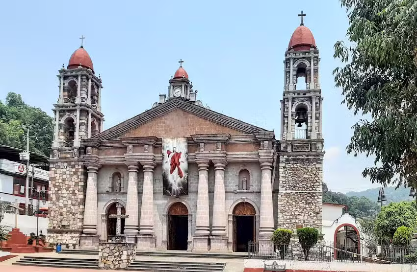 Atrio de la Igles&iacute;a de Temascaltepec