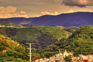 Camino hacia a la iglesia de Xochula