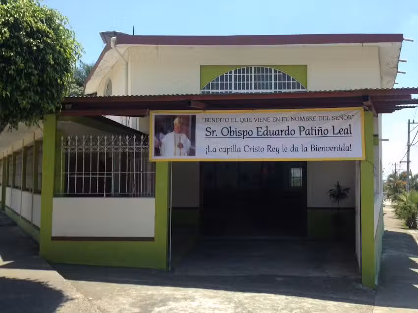 Capilla Cristo Rey perteneciente a la parroquia de nuestra se&ntilde;ora de Guadalupe