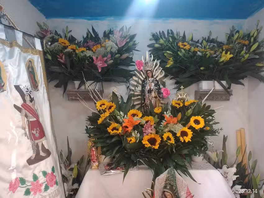 Capilla de la virgen de Guadalupe de la privada 14 norte