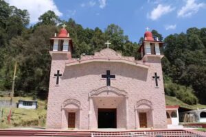 Capilla de la Virgen de los Milagros,San Miguel Oxtotilpan.Mex