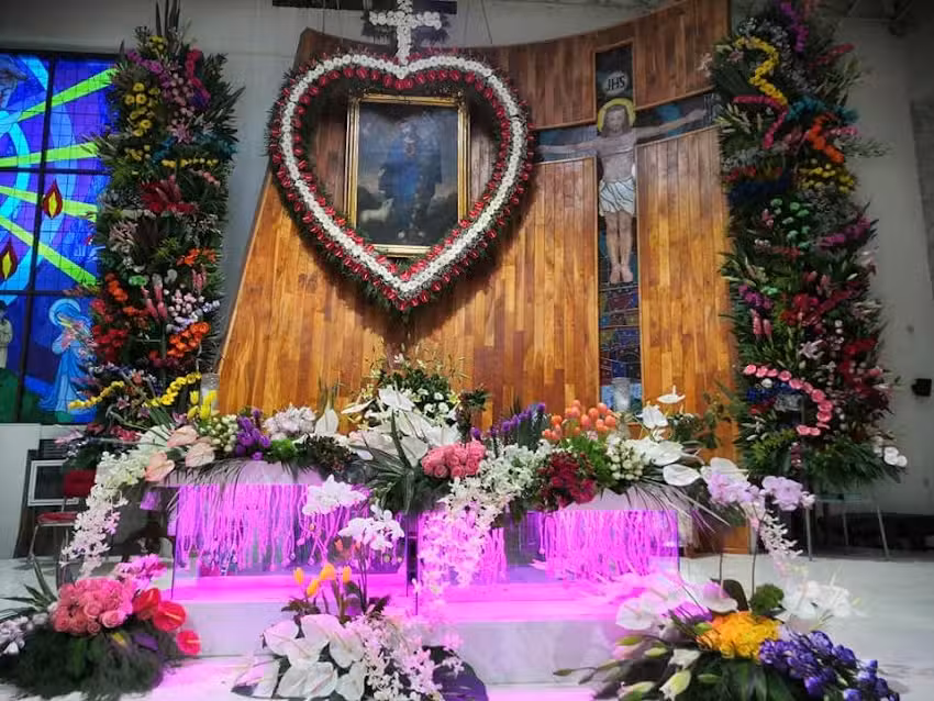 Capilla de Sagrado Coraz&oacute;n de Jes&uacute;s Xochicalco