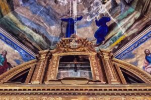 Capilla de San Francisco de Asís, Panteón de Calixtlahuaca