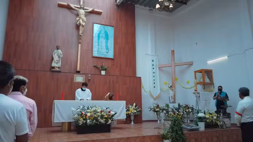 Capilla de San Juan Diego y la Virgen de Guadalupe