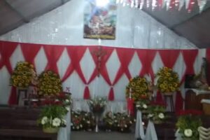 Capilla de san Miguelito ( San Miguel Arcangel ) perteneciente a la parroquia de Nuestra Se&ntilde;ora de Guadalupe