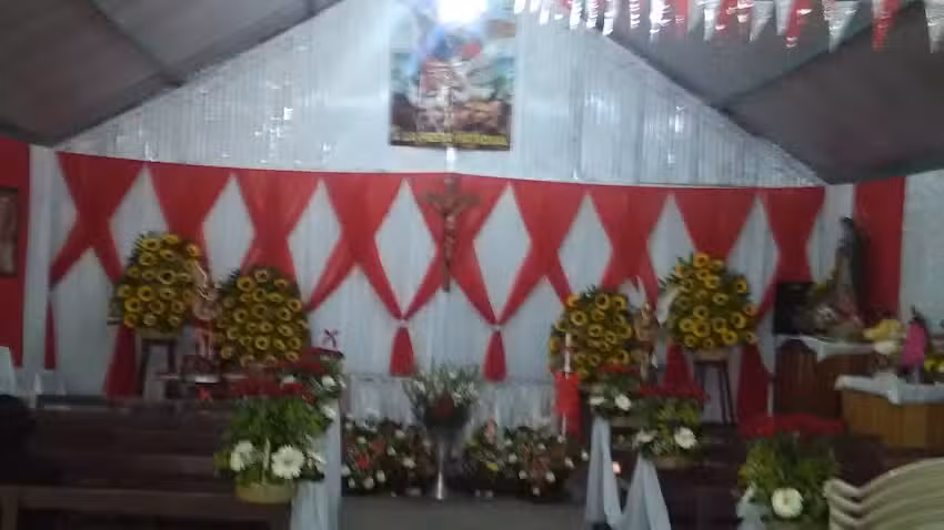 Capilla de san Miguelito ( San Miguel Arcangel ) perteneciente a la parroquia de Nuestra Se&ntilde;ora de Guadalupe