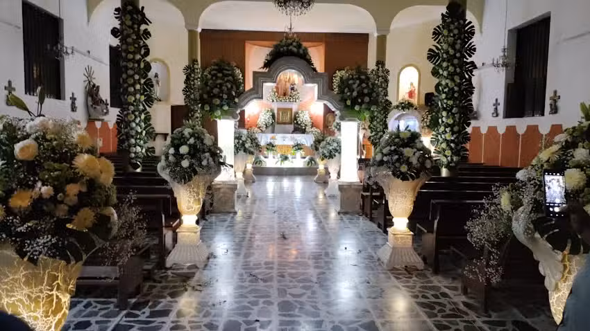 Capilla de Santa Cecilia y el ni&ntilde;o milagroso