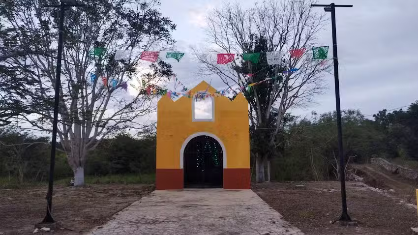 Capilla en honor a la virgen de la Candelaria