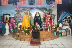 Capilla oficial de la Santa Muerte en Venta Chica