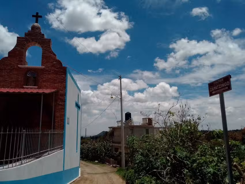 Capilla Santa Mar&iacute;a Tepetipa Virgen del 15 de agosto