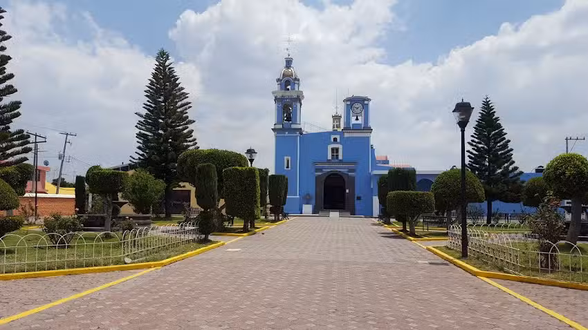 Centro de San Lorenzo Almecatla (Parroquia)