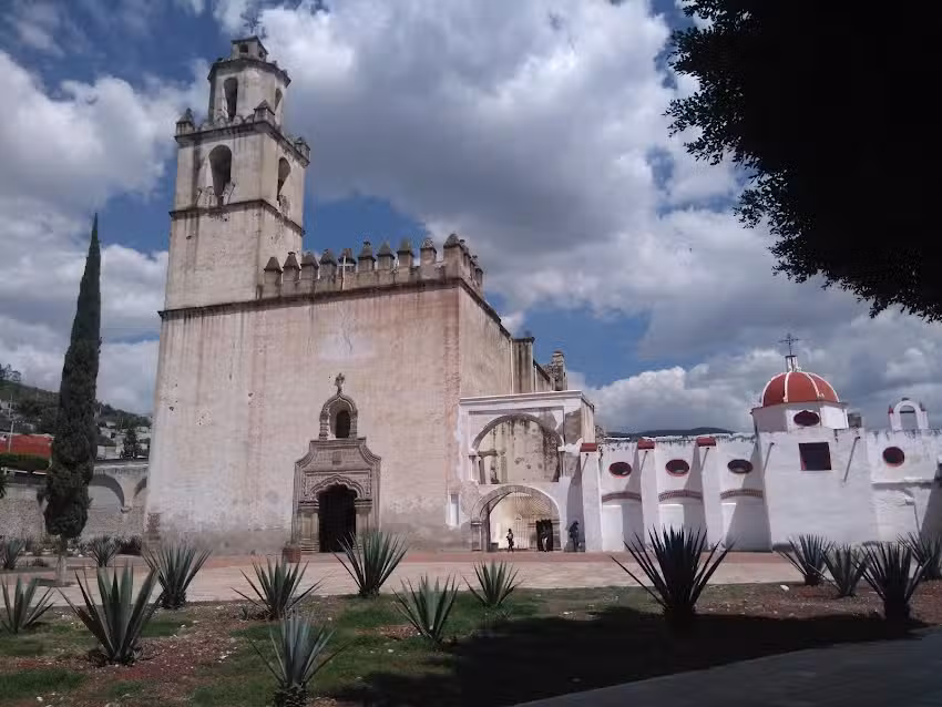 Ex Convento Franciscano de la Virgen de la Asunci&oacute;n Tecamachalco, Pue. Siglo XVI