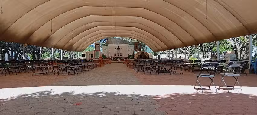 Iglesia al aire libre san Juan Bautista
