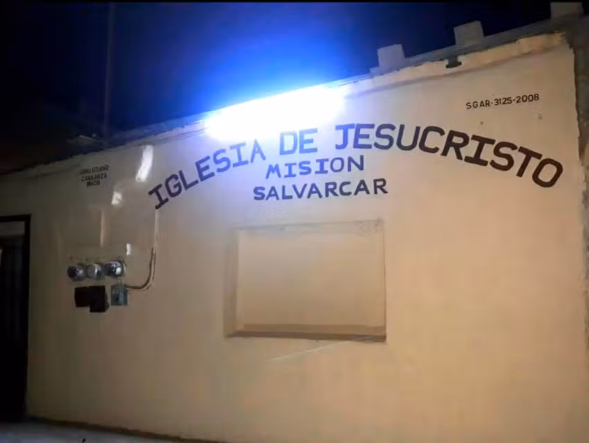 Iglesia apost&oacute;lica del se&ntilde;or Jesucristo