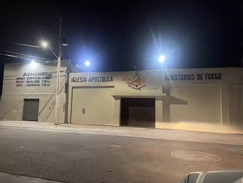 Iglesia apost&oacute;lica Ministerios de Fuego