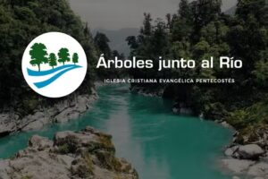 Iglesia Arboles Junto Al Rio