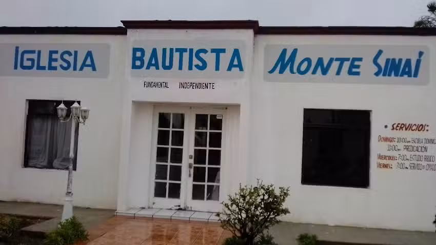 Iglesia Bautista Monte Sina&iacute;