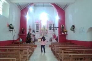 IGLESIA CAT&Oacute;LICA AGUA DE LA ROSA,HUAUTLA,OAX.