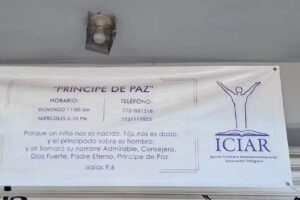 Iglesia Cristiana ICIAR &ldquo;Pr&iacute;ncipe de paz&rdquo;