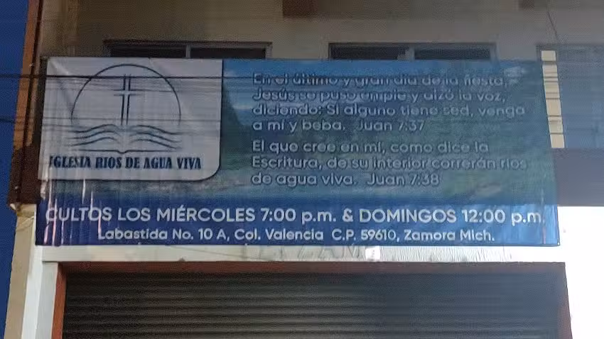 IGLESIA CRISTIANA IGLESIA RIOS DE AGUA VIVA
