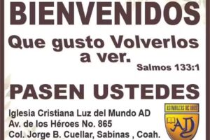 Iglesia Cristiana Luz del Mundo Asambleas de Dios