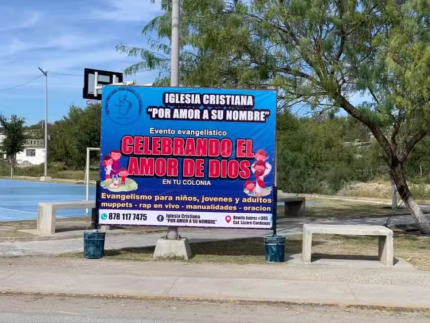 Iglesia cristiana por amor a su nombre