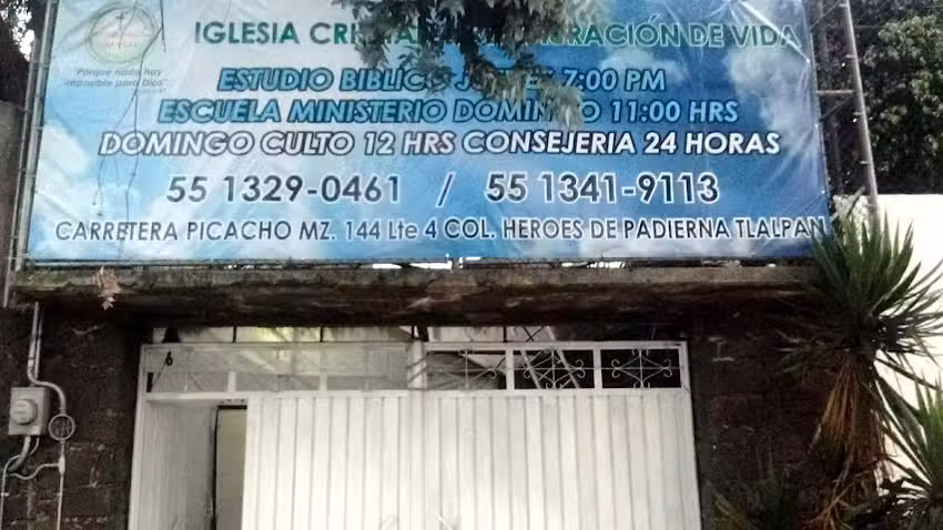 Iglesia Cristiana Restauraci&oacute;n de Vida