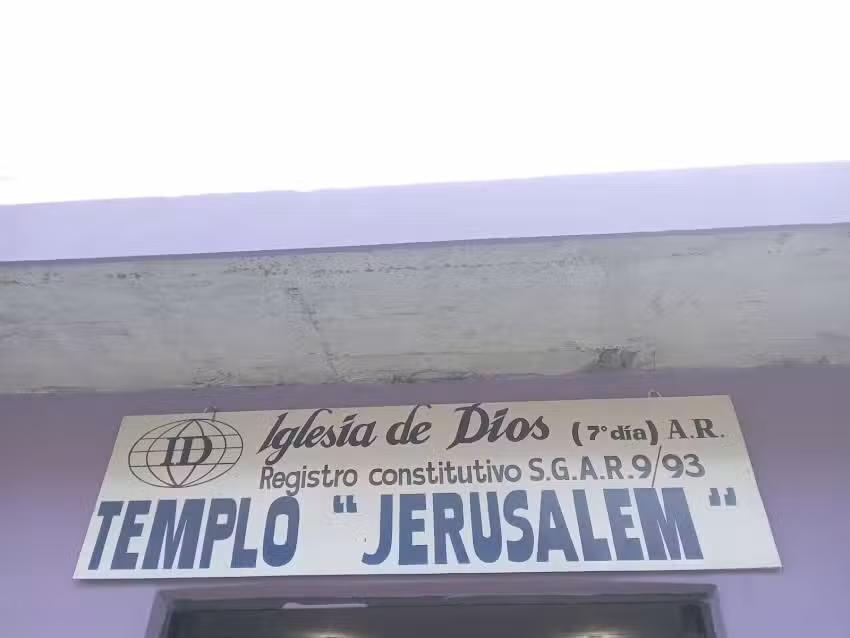 Iglesia de Dios del 7mo D&iacute;a (Templo Jerusalem)