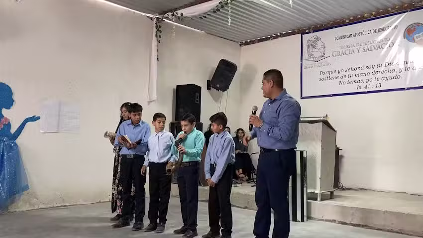 Iglesia de Jesucristo Gracia y salvacion CAJ