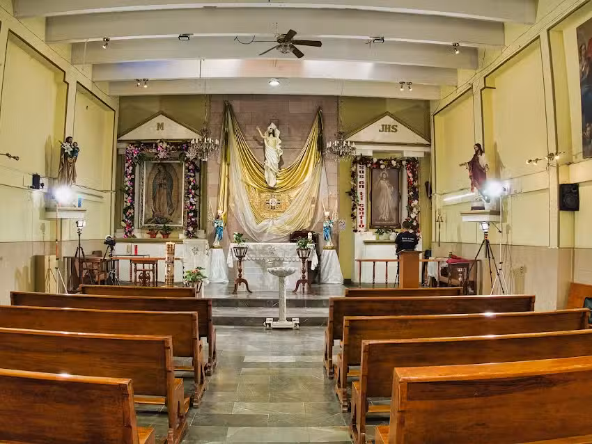 Iglesia de nuestra se&ntilde;ora del tepeyac y de la santa cruz