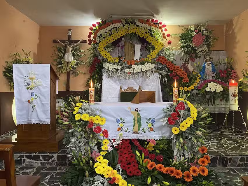 Iglesia De San Juan Palmarito Tochapan Puebla