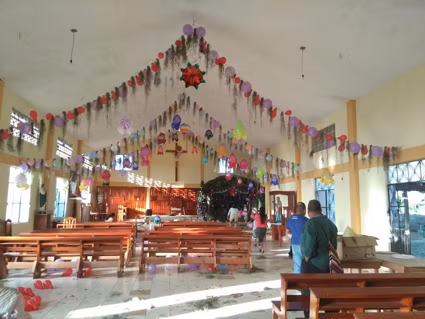 Iglesia de San Marcos, poza larga Papantla