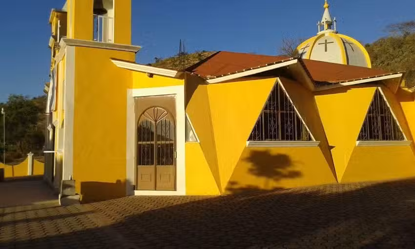 Iglesia de Santa Cruz, Vista Hermosa, Oaxaca.