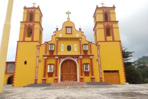 Iglesia de Tlaxpanaloya Naupan Puebla