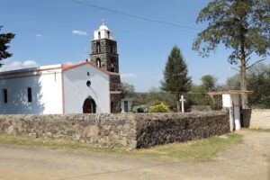 Iglesia de Xhimojay, Jilotepec, Mexico.