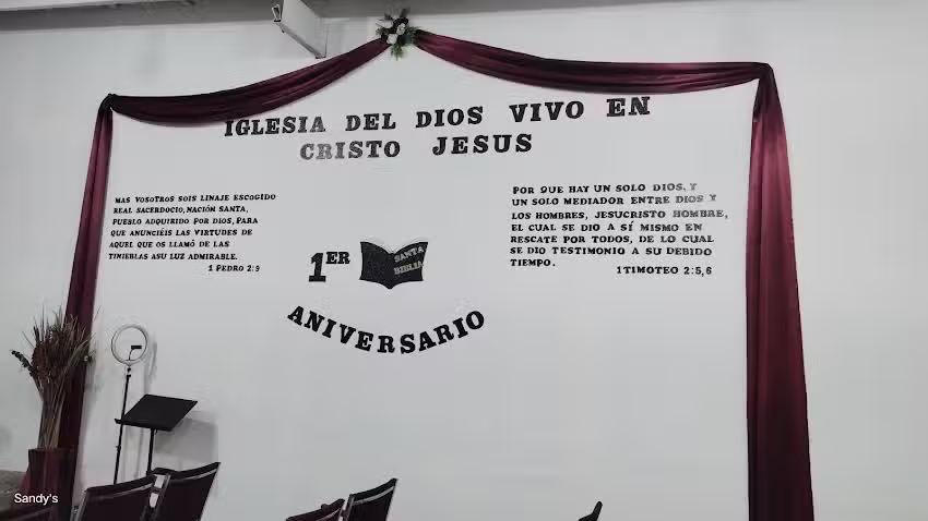 IGLESIA DEL DIOS VIVO EN CRISTO JES&Uacute;S