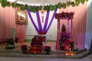 Iglesia en honor a la Virgen María de Guadalupe; El Retiro.