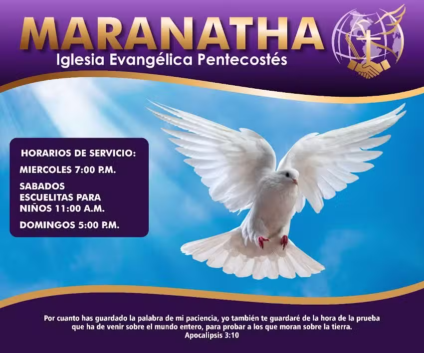 Iglesia Evang&eacute;lica Pentecostes &ldquo;Maranatha&rdquo;