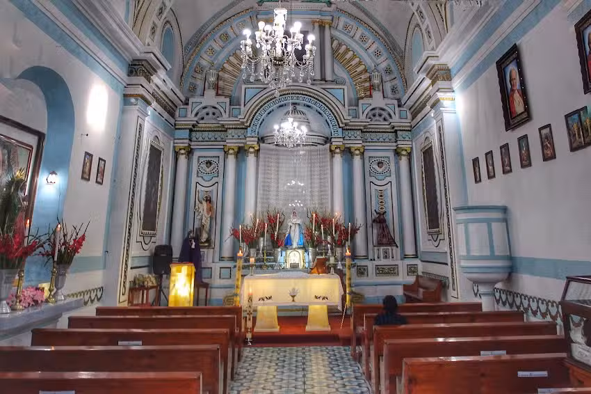 Iglesia La Candelaria Teotlalpan Tlaxcala