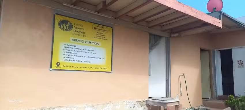 IGLESIA NUEVO DESTINO ENSENADA