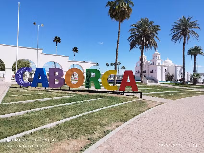 Iglesia pueblo viejo Caborca