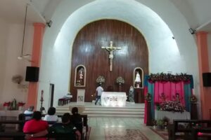 Iglesia San Mart&iacute;n Obispo (Tixp&eacute;ual, Yucat&aacute;n)
