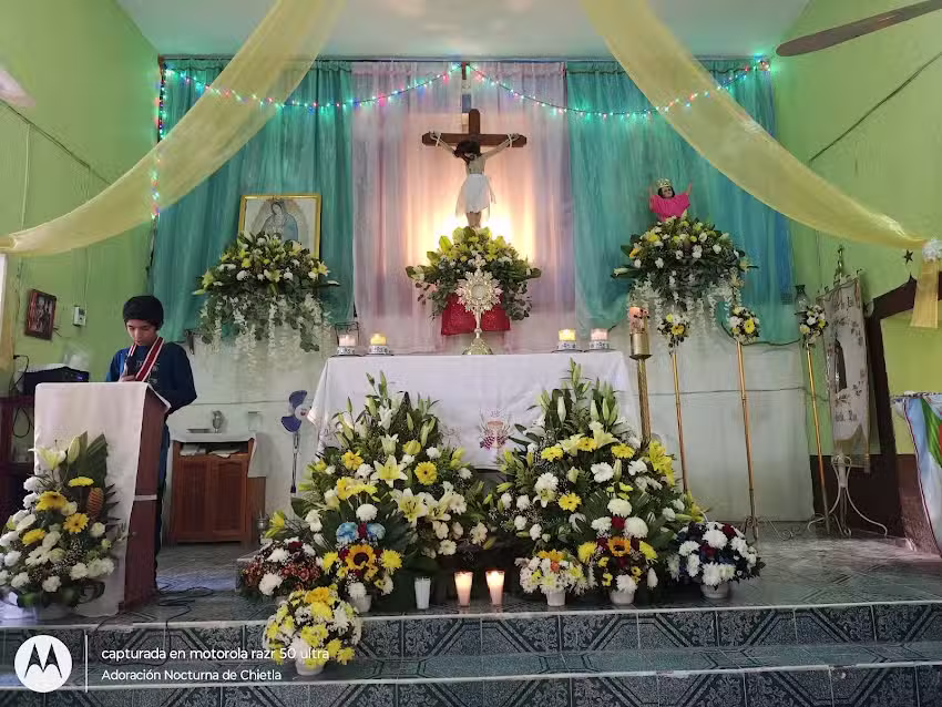 Iglesia Santa Mar&iacute;a de Guadalupe, Jaltepec, Chietla.