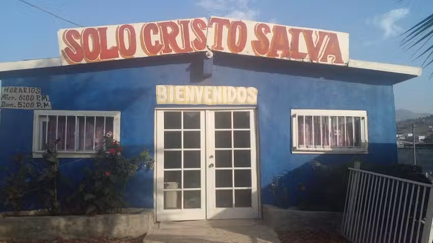 Iglesia solo cristo salva