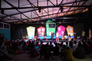 La fuente ni&ntilde;os