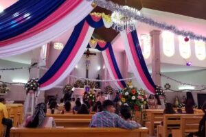 La santa cruz, iglesa católica