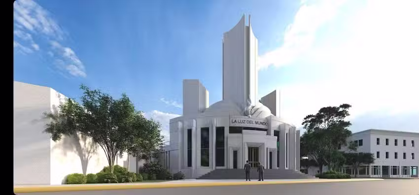 Lldm Amilcingo templo Nuevo