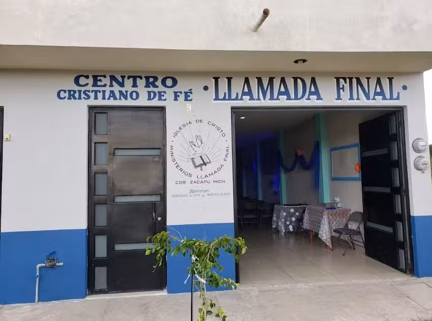 Ministerios llamada final centro Cristiano de fe