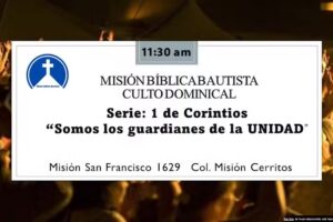 Misi&oacute;n b&iacute;blica bautista