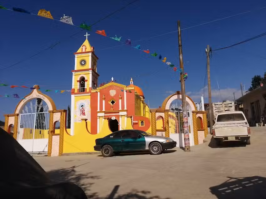Parroquia de Santiago Ap&oacute;stol Coicoyan de las Flores